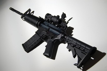 AR 15 rifle 2