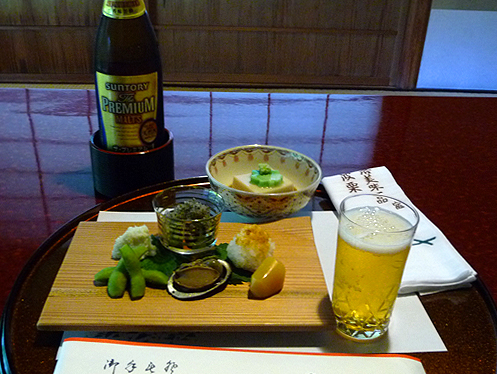 八寸と酢の物