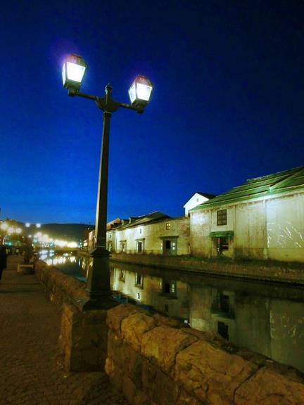 夜の小樽運河 (5)