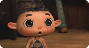3DフルCG映画「friends -フレンズ- もののけ島のナキ」 監督:山崎貴/原案:浜田廣介『泣いた赤鬼』コタケ