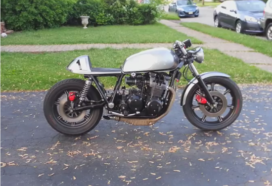 78 Yamaha xs1100 cafe racer YouTube