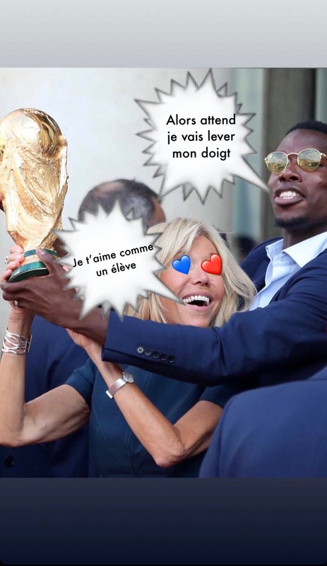 ◆W杯小ネタ◆フランス大統領マクロンがポグバと一緒にゴールパフォやっててワロタwww
