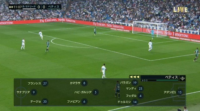 ◆リーガ◆5節マドリー×ベティスの結果 クリさん大ブレーキ!打てども入らないマドリーは無得点でベティスにホームで20年ぶりの敗戦