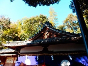 久延彦神社の社殿