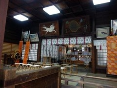 廣田神社社殿の絵馬