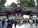 大神神社の社殿（拝殿）2009年1月4日