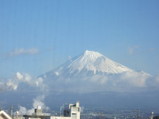 20080205朝の富士山（700系新幹線から）