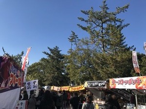 三輪神社参道屋台3