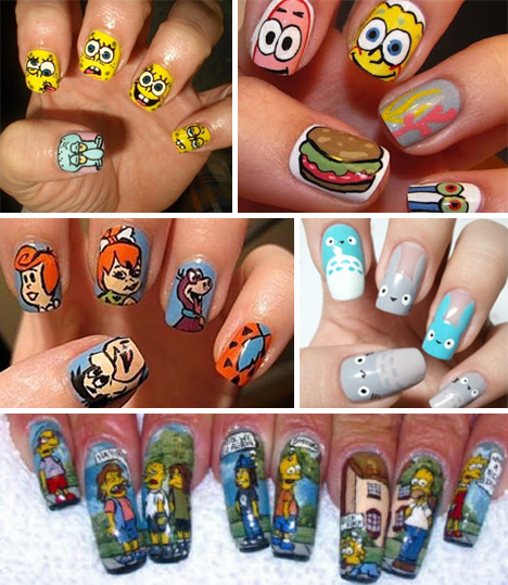 Characters-Nail-Art