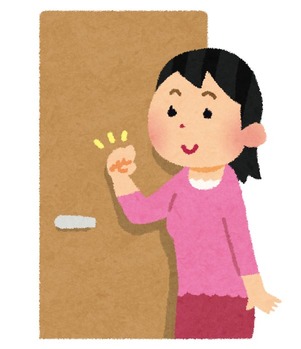 knock_woman