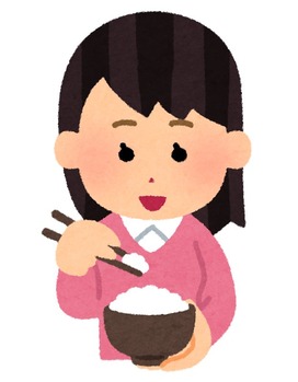 syokuji_hashi_woman
