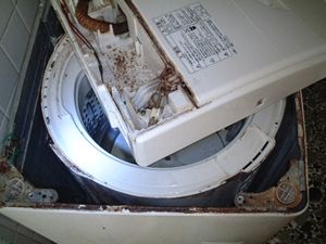 全自動洗濯機のシヨックアブソーバー交換 : JO2KVB移動運用記録