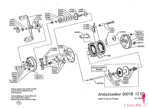 ABU ambassadeur 5001B