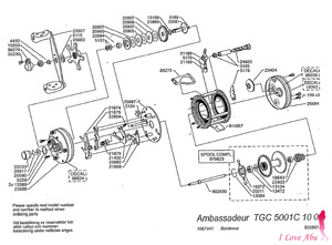Abu ambassadeur TGC 5001C