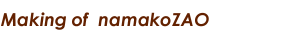 なまこ竿の作り方★彡