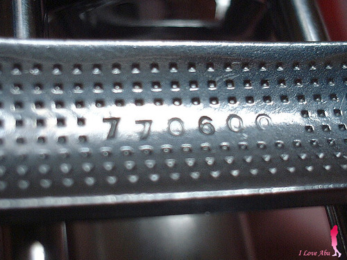 ABU ambassadeur 5600C 赤ベロ フットナンバー
