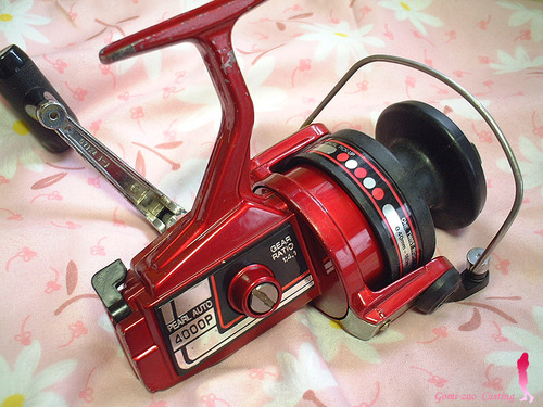 RYOBIのスピニングリール パールオート4000P★彡