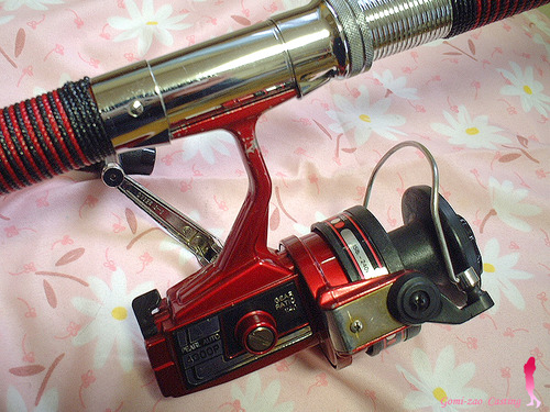RYOBIのスピニングリール パールオート4000P★彡