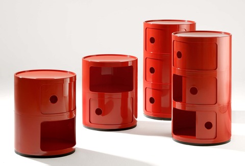 Kartell-コンポニビリ-赤1