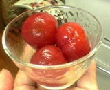 杏酒漬けのトマト