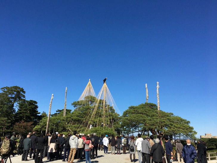 兼六園 雪吊り