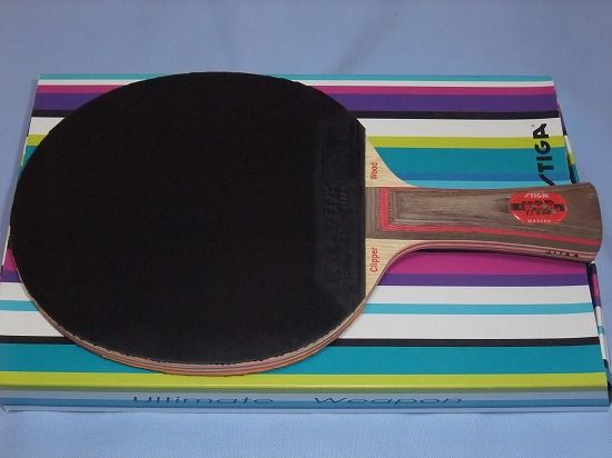 クリッパーウッドWRB（FL）ラバー付中古特上品 : 中古卓球用品の 