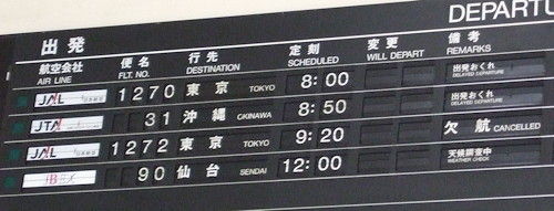 天候調査中
