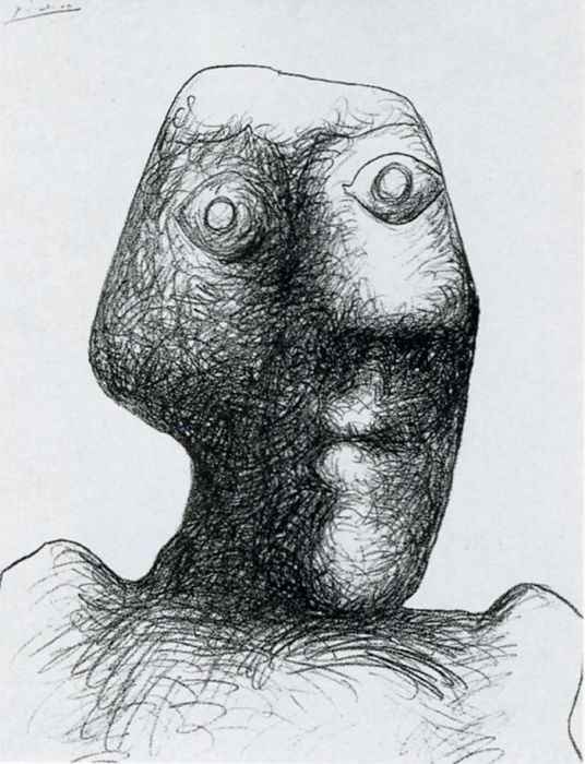 ピカソの自画像14