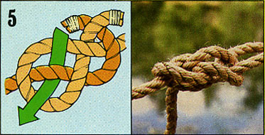 ロープの結び方05