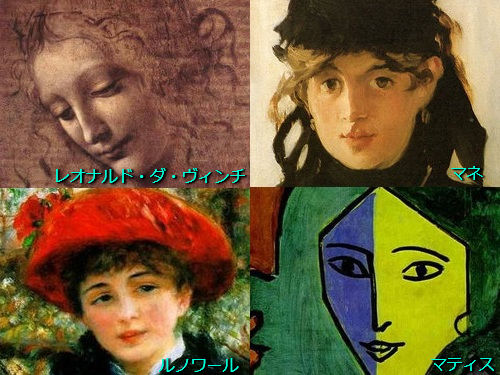 西洋の女性名画の歴史500年00