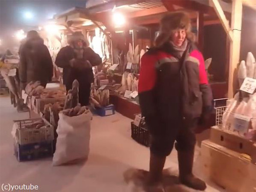 シベリアの魚市場が別世界00