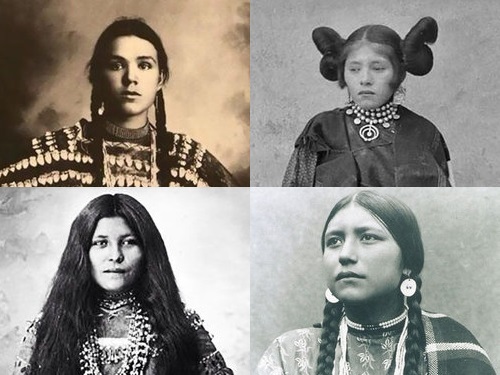 アメリカ先住民の女の子たち00