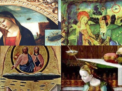 絵画 UFO 今日は「UFOの日」だから、名画に描かれたUFO？を集めてみた