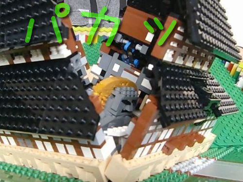 レゴで飛び出る東大寺