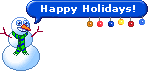 SnowmanHolidayIcon