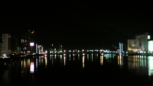 柳都大橋の夜景