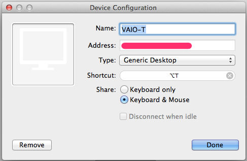 Device Configuration