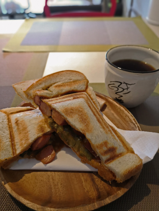 くつろぎ ホットサンド