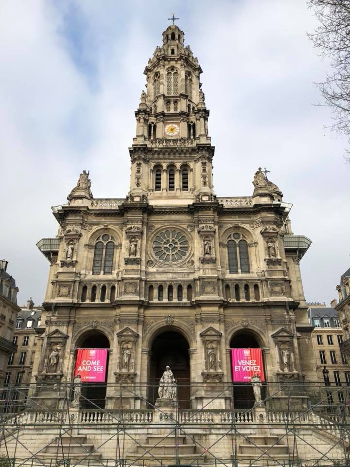 フランス旅行6日目聖トリニテ教会_