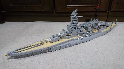 作品紹介】隼さんの長門型戦艦長門 : Brick Ship情報専用＆航海日誌