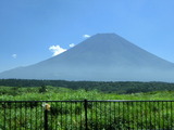 朝霧高原の富士山