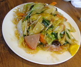 あんかけ揚げそば