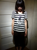 MUVEIL ボーダーTシャツ