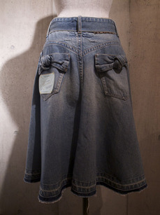 organiccottondenimflaredskirt4