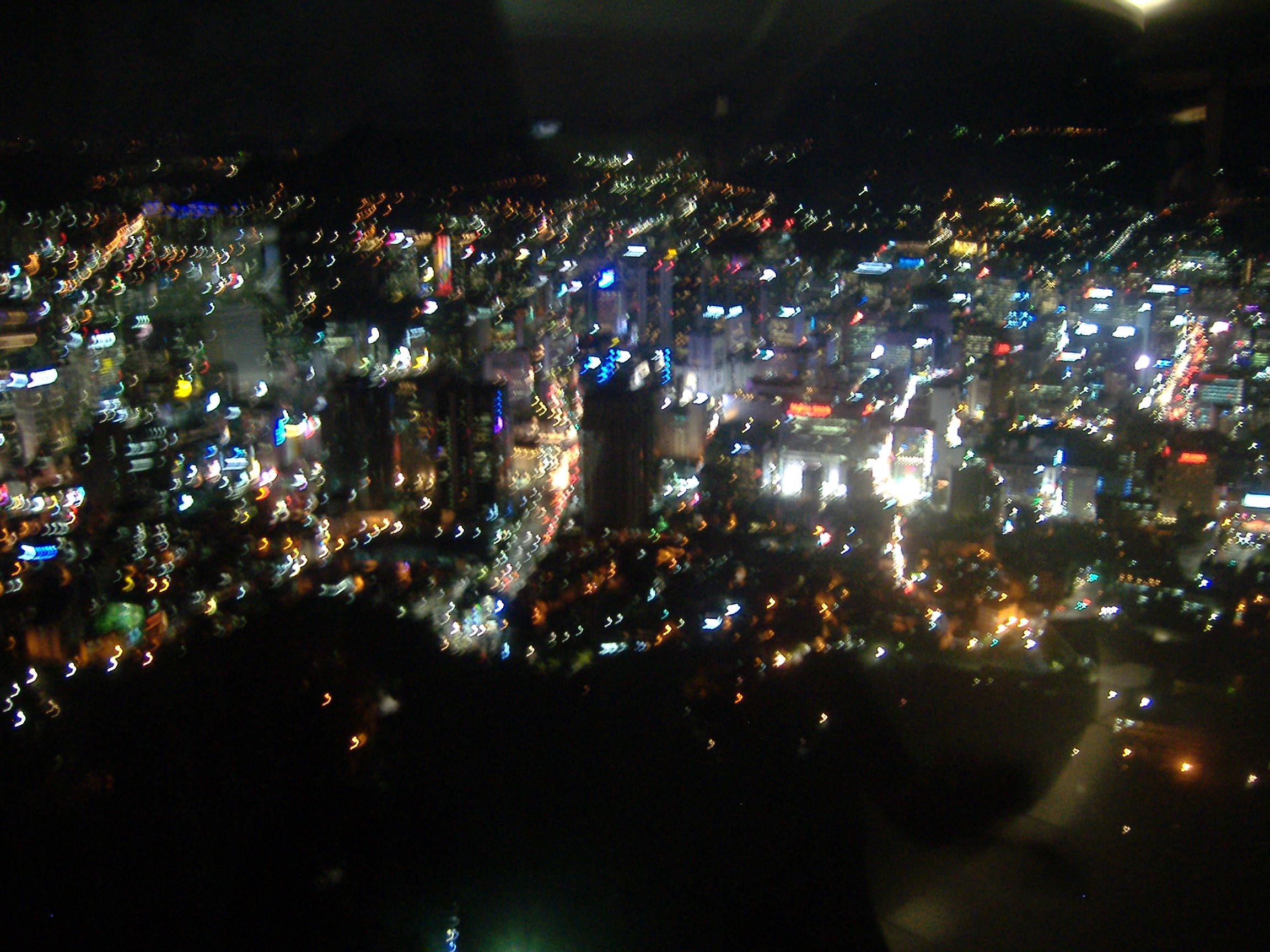 ソウル夜景(ソウルタワーから見下ろす)