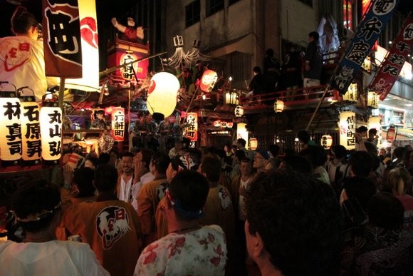 吉原祇園祭土曜日夜