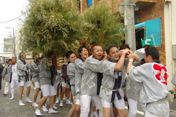 吉原祇園祭2013六軒町神輿