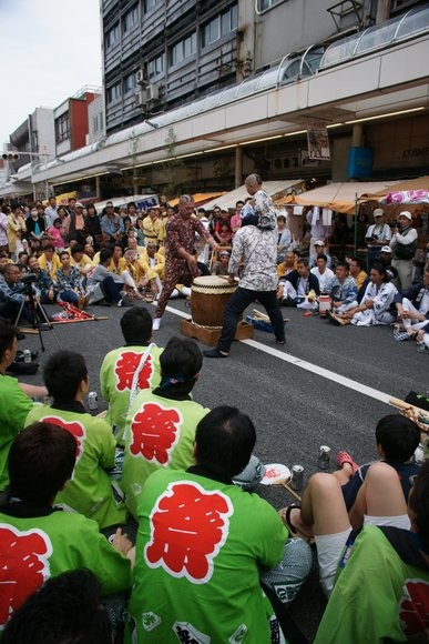 吉原祇園祭住吉町宮太鼓