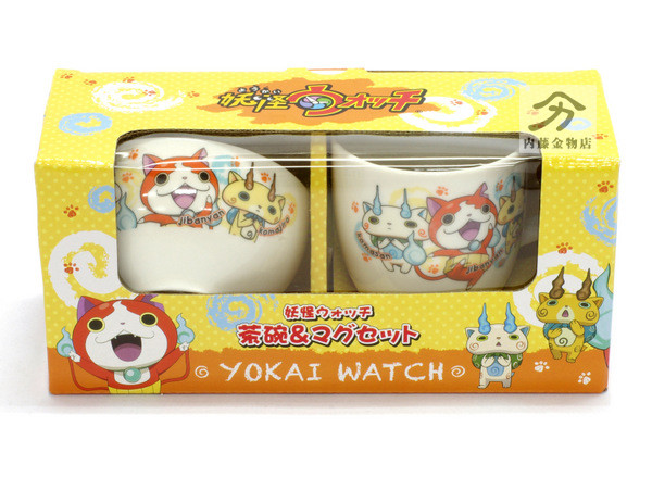 妖怪ウォッチ茶碗マグセット