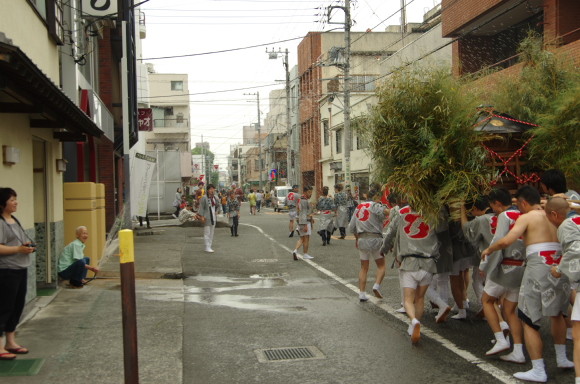 吉原祇園祭2013神輿六軒町